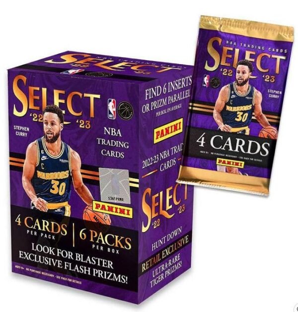 61BUOIpdF-L 2022/23 Panini Select NBA Basketball BLASTER box (6 pks/bx)