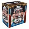 Topps UFC Chrome 2024 - Mega Box: 48 Collectible Trading Cards - Unisex - Multicolor Parallels - 1 Autograph Guaranteed