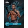 Topps UFC Chrome 2024 - Mega Box: 48 Collectible Trading Cards - Unisex - Multicolor Parallels - 1 Autograph Guaranteed