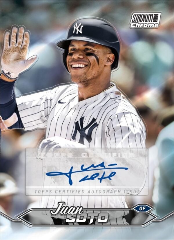 2024 Topps Stadium Club Baseball - Compact Trading Card Box (1 Autograph Per Box)