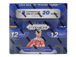2024 Panini Prizm NASCAR Racing Hobby Trading Card Box (3 Autographs Per Box)