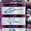 71Fv5rcGYQL 2024 Leaf Vivid Football Hobby Trading Card Box 5 Autographs