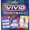 71T3-MkMYWL 2024 Leaf Vivid Football Hobby Trading Card Box 5 Autographs