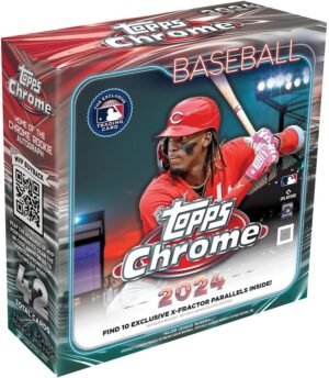 71ffdcUV0dL Topps 2024 Chrome Baseball Mega Box